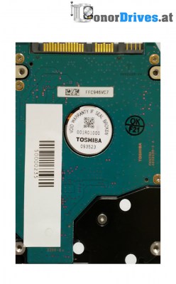 Toshiba MK4055GSX - SATA - 400 GB -  Pcb: G002439-0A Rev